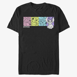 Queens Disney Lilo & Stitch - Stitch Box Unisex T-Shirt Black