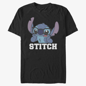 Queens Disney Lilo & Stitch - STITCH Unisex T-Shirt Black