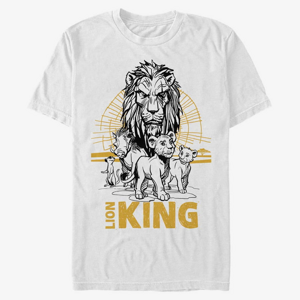 Queens Disney Lion King - Lion King Group Unisex T-Shirt White