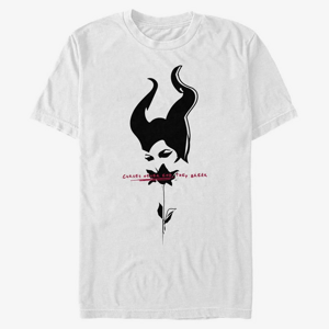 Queens Disney Maleficent: Mistress Of Evil - Black Rose Curse Unisex T-Shirt White