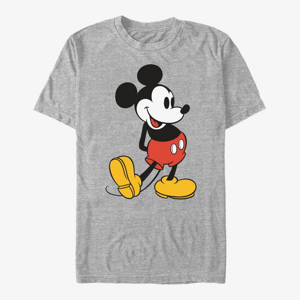 Queens Disney Mickey And Friends - Classic Mickey Unisex T-Shirt Heather Grey
