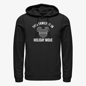 Queens Disney Mickey Classic - Family Holiday Mode Unisex Hoodie Black