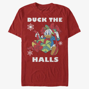 Queens Disney Mickey Classic - Holiday Duck Unisex T-Shirt Red