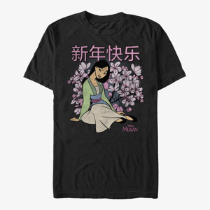 Queens Disney Mulan - Happy New Year Mulan Unisex T-Shirt Black