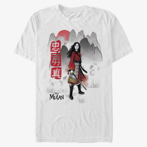 Queens Disney Mulan: Live Action - Loyal Brave True Unisex T-Shirt White