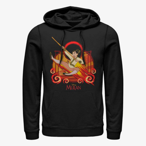 Queens Disney Mulan - Raging Fire Mulan Unisex Hoodie Black