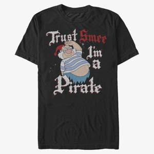 Queens Disney Peter Pan - Smee Pirate Unisex T-Shirt Black