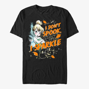 Queens Disney Peter Pan - Sparkle not Spook Unisex T-Shirt Black