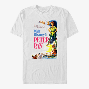Queens Disney Peter Pan - VINTAGE PAN POSTER Unisex T-Shirt White