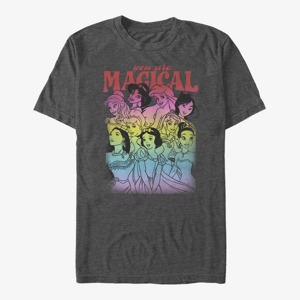 Queens Disney Princess Group - You Are Magical Unisex T-Shirt Dark Heather Grey