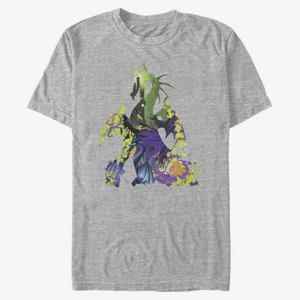 Queens Disney Sleeping Beauty - Dragon Form Unisex T-Shirt Heather Grey