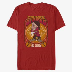 Queens Disney Snow White and the Seven Dwarfs - Grumpy Gig Unisex T-Shirt Red