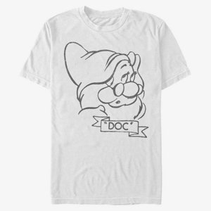 Queens Disney Snow White - Doc Unisex T-Shirt White