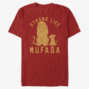 Queens Disney The Lion King - Strong Mufasa Unisex T-Shirt Red
