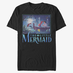Queens Disney The Little Mermaid - LITTLE MERMAID TITLE Unisex T-Shirt Black