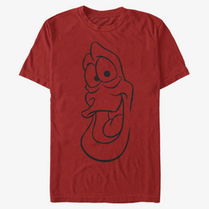 Queens Disney The Little Mermaid - Sebastian Big Face Unisex T-Shirt Red