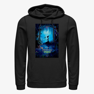 Queens Disney The Princess & The Frog - Frog Classic Poster Unisex Hoodie Black