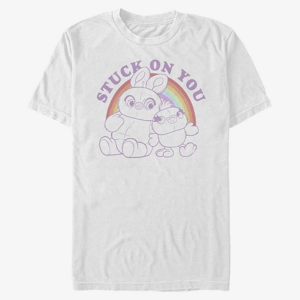 Queens Disney Toy Story 4 - Rainbow Pals Unisex T-Shirt White