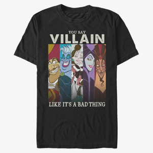 Queens Disney Villains - Villain Like Bad Unisex T-Shirt Black