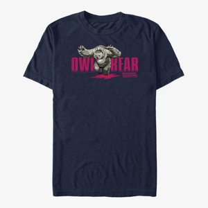 Queens Dungeons & Dragons: Honor Among Thieves - Mosaic OwlBear Unisex T-Shirt Navy Blue