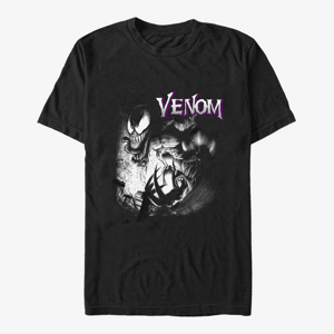 Queens Marvel - Angry Venom Men's T-Shirt Black