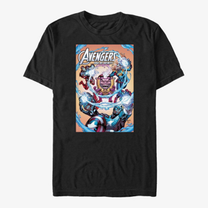 Queens Marvel Avengers Classic - Avengers Edge of Infinity Men's T-Shirt Black