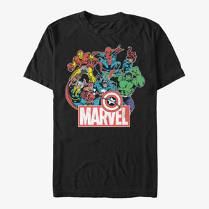 Queens Marvel Avengers Classic - Heroes of Today Unisex T-Shirt Black