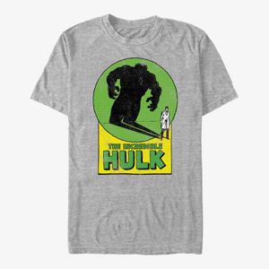 Queens Marvel Avengers Classic - Hulk Transformation Unisex T-Shirt Heather Grey