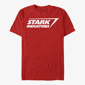 Queens Marvel Avengers Classic - Stark Logo Unisex T-Shirt Red