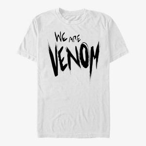 Queens Marvel Avengers Classic - We are Venom Slime Men's T-Shirt White