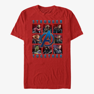 Queens Marvel Avengers Endgame - Boxes Full Of Avengers Unisex T-Shirt Red