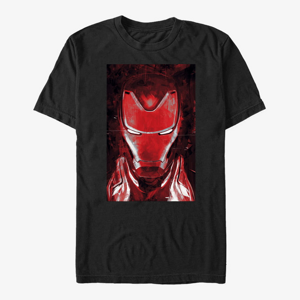 Queens Marvel Avengers Endgame - Red Ironman Unisex T-Shirt Black