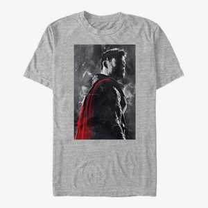 Queens Marvel Avengers Endgame - Thor Painted Unisex T-Shirt Heather Grey