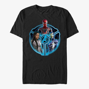 Queens Marvel Avengers: Endgame - Trio Sigil Unisex T-Shirt Black
