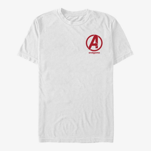 Queens Marvel Avengers - Get In The Endgame Men's T-Shirt White