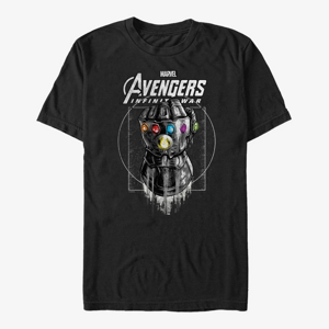 Queens Marvel Avengers: Infinity War - Ancient Gauntlet Unisex T-Shirt Black