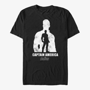 Queens Marvel Avengers: Infinity War - Cap Unisex T-Shirt Black