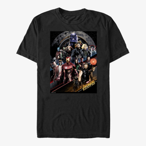 Queens Marvel Avengers: Infinity War - Infinity Poster Unisex T-Shirt Black
