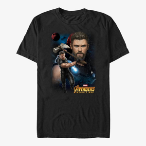 Queens Marvel Avengers: Infinity War - Thors Weapon Unisex T-Shirt Black