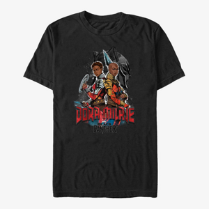 Queens Marvel Black Panther: Movie - Dora Milaje Unisex T-Shirt Black