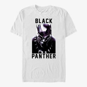 Queens Marvel Black Panther: Movie - Hip Panther Unisex T-Shirt White