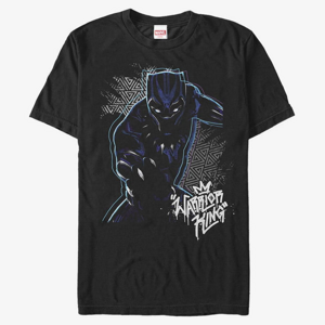 Queens Marvel Black Panther - Warrior Prince Men's T-Shirt Black