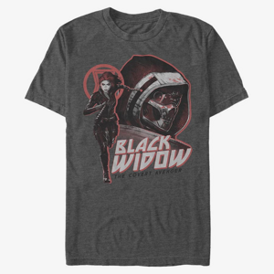 Queens Marvel Black Widow - Covert Avenger Men's T-Shirt Dark Heather Grey