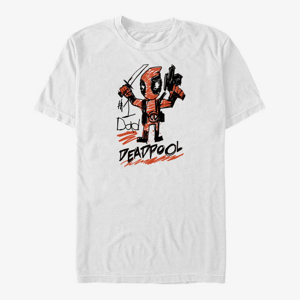 Queens Marvel Deadpool - Deadpool Dad Unisex T-Shirt White