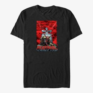 Queens Marvel Deadpool - Deadpool Grave Unisex T-Shirt Black