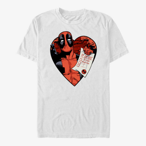 Queens Marvel Deadpool - Deadpool List Unisex T-Shirt White