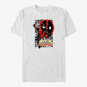 Queens Marvel Deadpool - Insufferable Unisex T-Shirt White