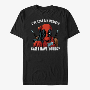 Queens Marvel Deadpool - Lost Number Unisex T-Shirt Black
