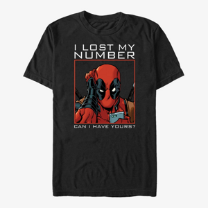 Queens Marvel Deadpool - New Number Unisex T-Shirt Black