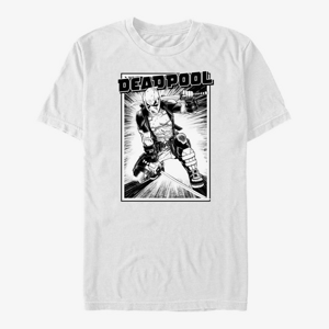 Queens Marvel Deadpool - Samurai Stance Unisex T-Shirt White